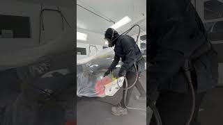 AUTOBODY SPRAYING SOFT SEALER EDGE [upl. by Prussian]