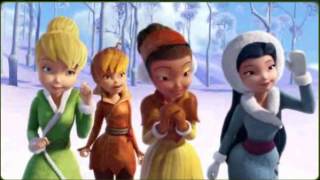 Tinkerbell Secret of the Wings Snowball Fight [upl. by Ulrick]