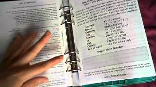 Filofax for beginners How to set up your Filofax [upl. by Stinky332]