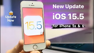 How to Install iOS 155 on iPhone 5s amp 6  Update NOW 🔥🔥 [upl. by Januarius993]