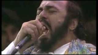 Pavarotti Sting Zucchero Lucio Dalla amp Brian May  La Donna e Mobile widescreen [upl. by Ahens96]