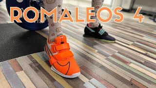 NIKE ROMALEOS 4 vs REEBOK LEGACY ✦ TEST ✦ HEXXEE Socks ✦ 4K [upl. by Tager]