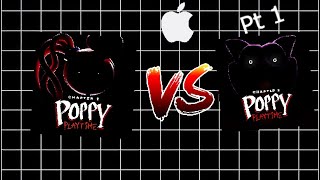 Poppy playtime chapter 2 IOS vs Poppy playtime chapter 3 IOS [upl. by Ainnos]