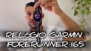 RELÓGIO GARMIN FORERUNNER 165  VALE A PENA [upl. by Alain687]