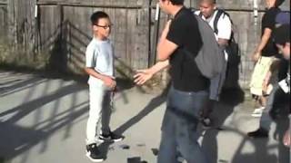 Asian kid vs Big White Bully Shocking Ending [upl. by Bega]