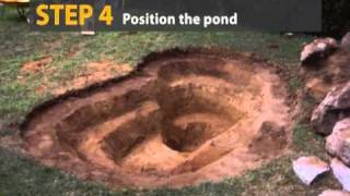 How to construct a preformed pond [upl. by Jemena741]