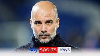 Pep Guardiola agrees Man City contract extension with option of further year until 2027 [upl. by Anazus46]