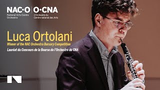 Luca Ortolani wins NACO Bursary Competition  remporte le Concours de la Bourse de l’OCNA  NACO [upl. by Kirred]