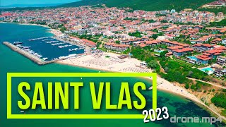 How was SUMMER 2023 in Bulgaria  Sveti Vlas  Sunny Beach  Colorful Drone Video 4K FullHD [upl. by Shien]