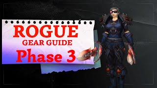 PHASE 3 ROGUE TBC GEARING GUIDE ARENA [upl. by Tempest]