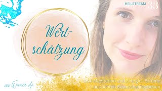 LIVE Heilstrom Meditation mit WiVViCA  Wertschätzung  Gemeinschaftsstunde FREI nach Bruno Gröning [upl. by Daitzman]