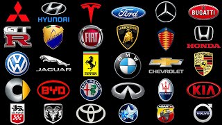 120 MAJOR CAR BRANDS OF SUPERCARS vs ELECTRIC VEHICLES vs LUXURY CARS vs SUVs [upl. by Silera]