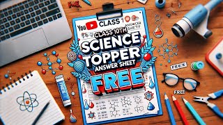 Free Toppers AnswerSheet Science available on YouTube boardnotes study notes class10 [upl. by Nothgiel]