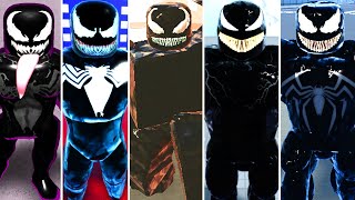 EVOLUÇÃO DO VENOM SPIDERMAN NO ROBLOX All Available Characters in Roblox Venom [upl. by Llertniuq]