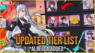 Updated Tier List Albelda Added amp Kallavan Countdown Checkin Event Tower of god New World [upl. by Serge]