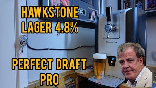 Hawkstone lager 48  Perfect draft pro  Philips perfect draft  review No 1212 [upl. by Trstram899]