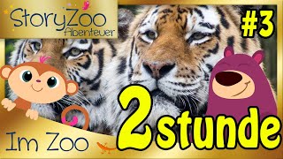 MEGA SPEZIAL 3 🤩  StoryZoo Abenteuer im Zoo  2 Stunde Kompilation [upl. by Carita]