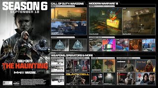 FULL MW3 Season 6 Haunting Content Update REVEALED Events Maps Weapons amp  Modern Warfare 3 [upl. by Trilbi171]