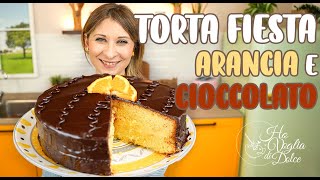 TORTA FIESTA CON ARANCIA E CIOCCOLATO ricetta INFALLIBILE [upl. by Meredithe670]