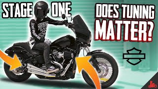 Does a HarleyDavidson Stage 1 NEED to be Tuned We SHOW You [upl. by Nylyrehc]