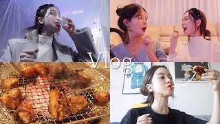 일상 vlog  이번주도 잘 먹고 잘 살았다  홈쿡  틈새라면 매운국물 닭발 치즈 폭탄 돈까스 돼지 꼬리구이 김치볶음밥 얼큰칼국수 [upl. by Ariella]