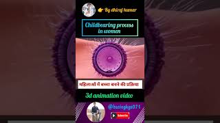 childbearing process in women science gk shortvideo [upl. by Gilchrist]