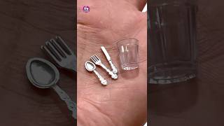 MINIATURE UTENSILS FOR BARBIES Unboxing Mini World Series 3 shorts barbie miniatures [upl. by Naget509]