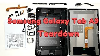 Samsung Galaxy Tab A9 Full Disassembly Teardown Guide [upl. by Sileray209]