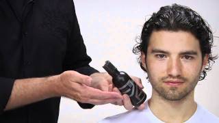 Aveda  How to Style Men’s Long amp Curly Hair [upl. by Okin]