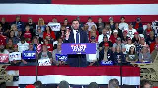 FULL VIDEO JD Vance Rally in Johnstown Pennsylvania Oct 12 [upl. by Neimad362]