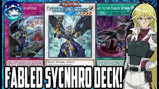 🤩FABULOSOS COMBOS Y SYNCHROS POR TODOS LADOS💫  NUEVO FABLED DECK  YuGiOh Duel Links [upl. by Resa]