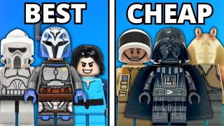 LEGO Star Wars Best Cheapest Minifigures 4K [upl. by Tabbi]