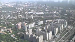 Москва с высоты птичьего полета  Moscow birdseye view [upl. by Nedroj]