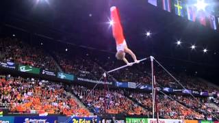 Gymsport TV  Turnen heren WK 2010 Zilver Epke Zonderland op rek tijdens WK 2010 [upl. by Ahsiuqat]