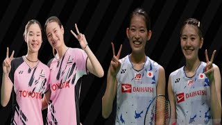 Benyapa AimsaardNutakam Aimsaard vs Nami MatsuyamaChiharu Shida  Masters Japan Open 2023  R32 [upl. by Lauralee]