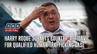 ExPresidential Spokesperson Roque submits counteraffidavit for qualified human trafficking case [upl. by Froh]