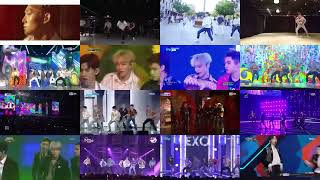 16 Video in 1 EXO Kokobop Live MuiltStage Original [upl. by Forbes]