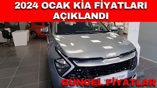 2024 KİA OCAK AYI FİYATLARI AÇIKLANDI  ZAM  KİA STONİCRİOSPORTAGEPİCANTO [upl. by Curley188]