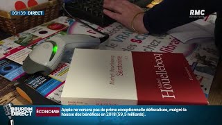 La sortie du nouveau livre de Michel Houellebecq très attendue par les librairies [upl. by Todd]