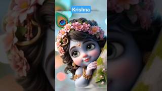 Krishna Bhajan 🌺  shyama aan baso vrindavan meshortsstatus [upl. by Saimon]