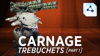 Carnage Trebuchets  War Robots  Gameplay Dead City  Part 1 [upl. by Laven710]