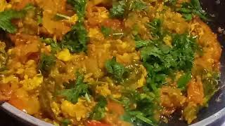 চাইনিজ স্টাইলে টমেটোtomato with egg sample recipe [upl. by Nanice]