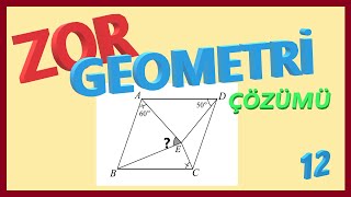 Çemberde Açılar ve 4 Noktanın Çemberdeşliği Antalya Matematik Olimpiyatları 12 Soru [upl. by Dyanne]