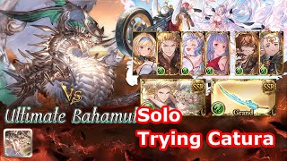 GBF Super Ultimate Bahamut 17 Primal Wind Solo Honey Moon edition [upl. by Sgninnej724]