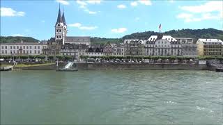 Cruising along Boppard on the Rhine [upl. by Llesirg829]