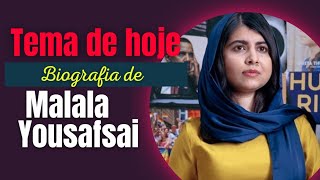 RESUMO DA BIOGRAFIA DE MALALA YOUSAFSAI [upl. by Htelimay]