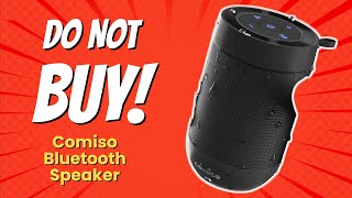 DONT BUY Comiso Bluetooth Speaker BEFORE WATCHING THIS VIDEO 🚫🔊 [upl. by Ivory24]