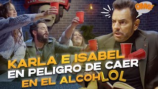 Salud por Karla e Isabel la segunda pareja en LOL  Eugenio Derbez [upl. by Naibaf898]