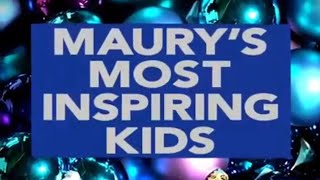 Day 24 Maury S20E53 Maurys Most Inspiring Kids 2017  Credits CHRISTMAS EVE 2024 SPECIAL [upl. by Eintirb882]