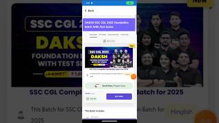 Pw Daksh SSC CGL 2025 batch coupon code pw [upl. by Assilim]